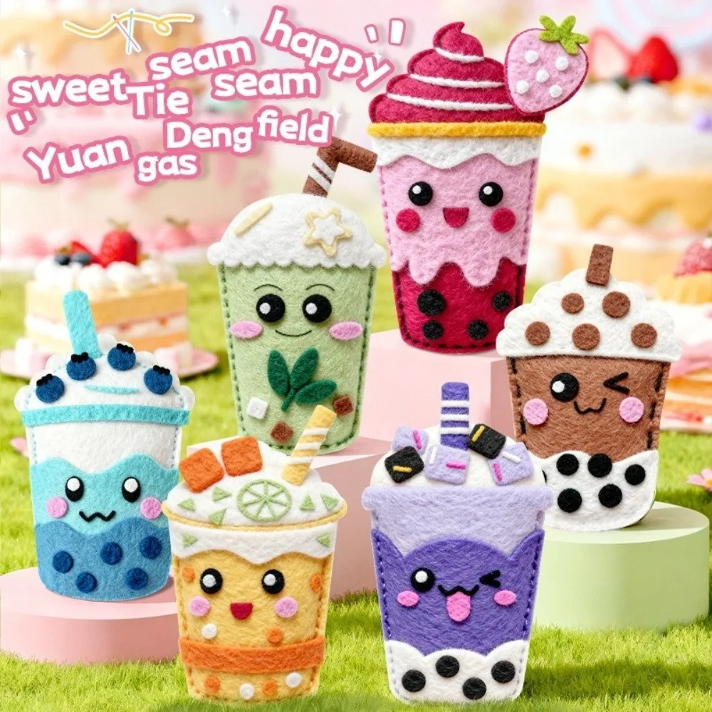 Educational Fabric with Holes DIY Sewing Kit Safety Stitch Beginners Sewing Kit Handmade Craft Set Home School Activity