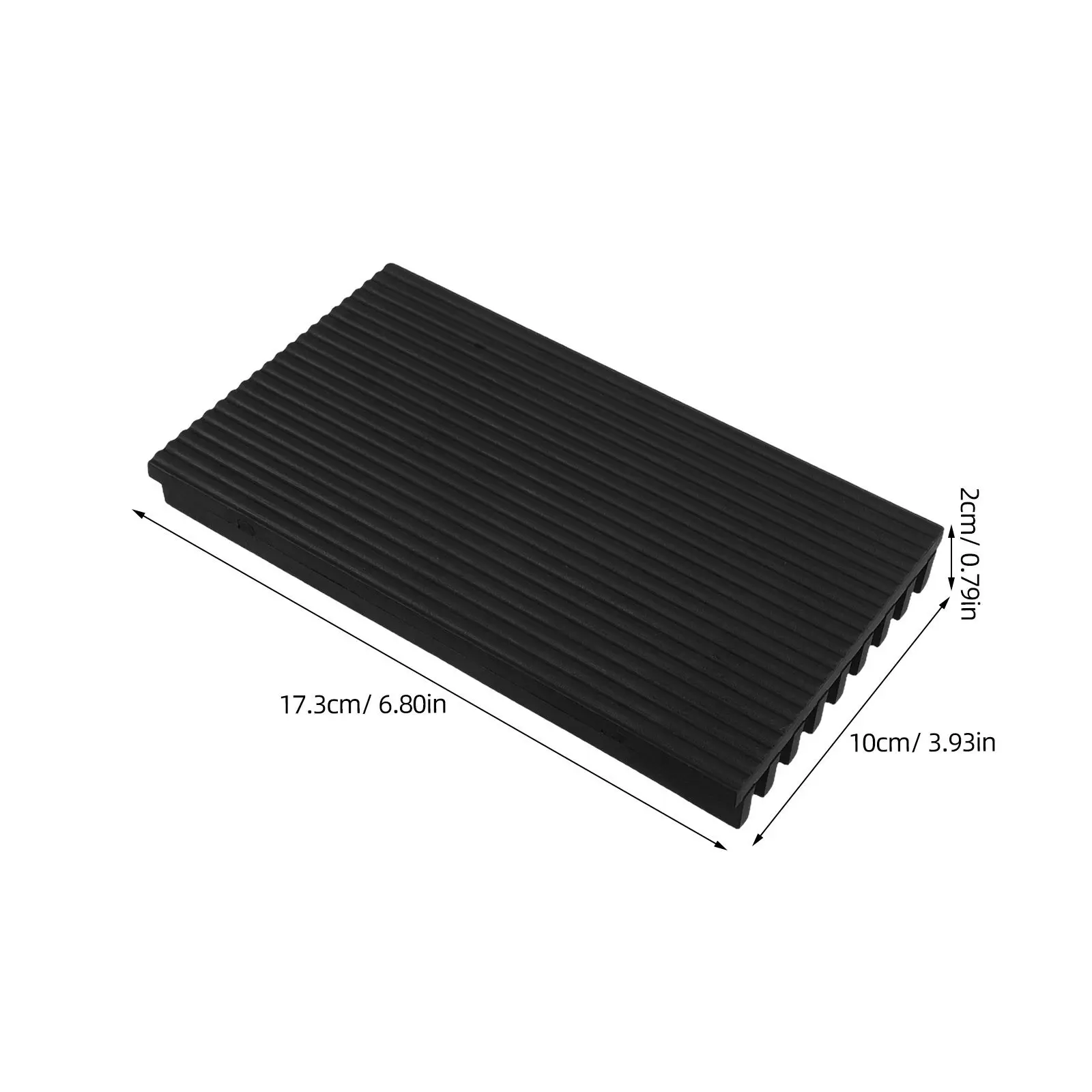 Sweeping Robot Door Mat 17.3cm Sliding Track Leveling Ramp Ultra Thin Seamless Design Quiet Operation Robot Vacuum Cleaner