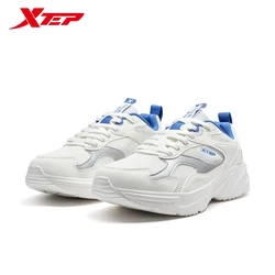 Xtep Casual Shoes For Men 2024 Spring Soft Trendy Retro Sports Shoes Comfortable Stability Sneakers 876119320039