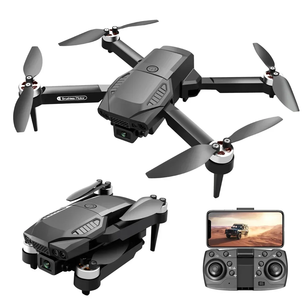 

F198 Brushless Drone Optical Flow Positioning Dual Camera Aerial Quadcopter Remote Control Aircraft New Year Children's Toy