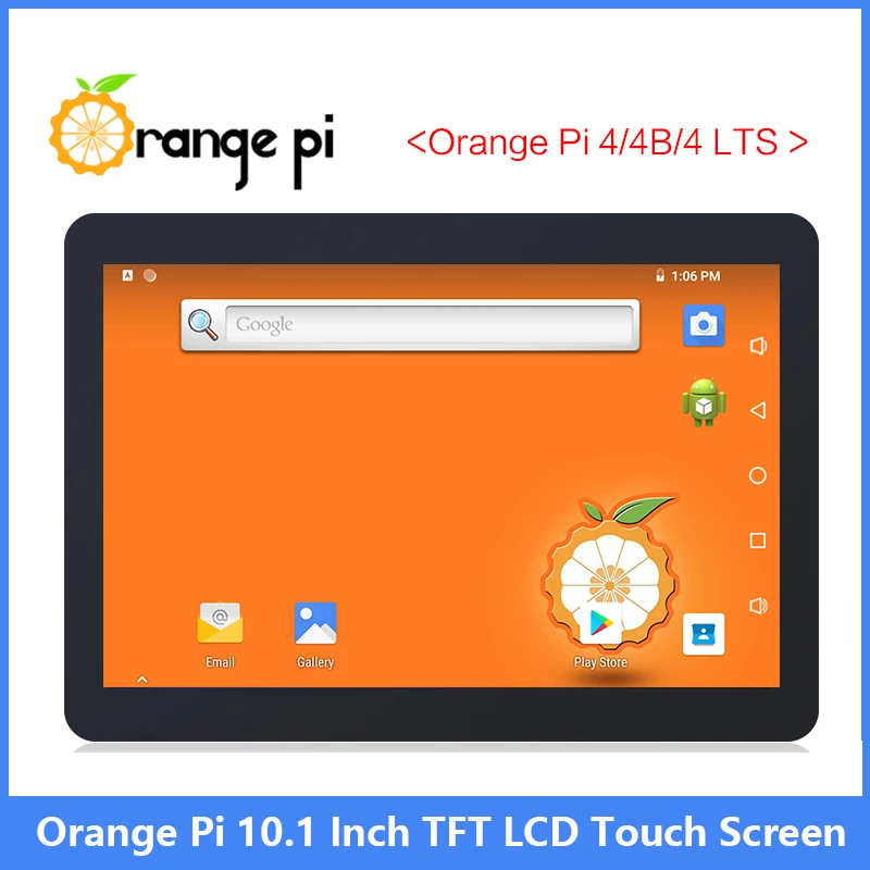 

Orange Pi 10.1 Inch TFT LCD Touch Screen,Suitable for PI4/4B/4 LTS Boards Only