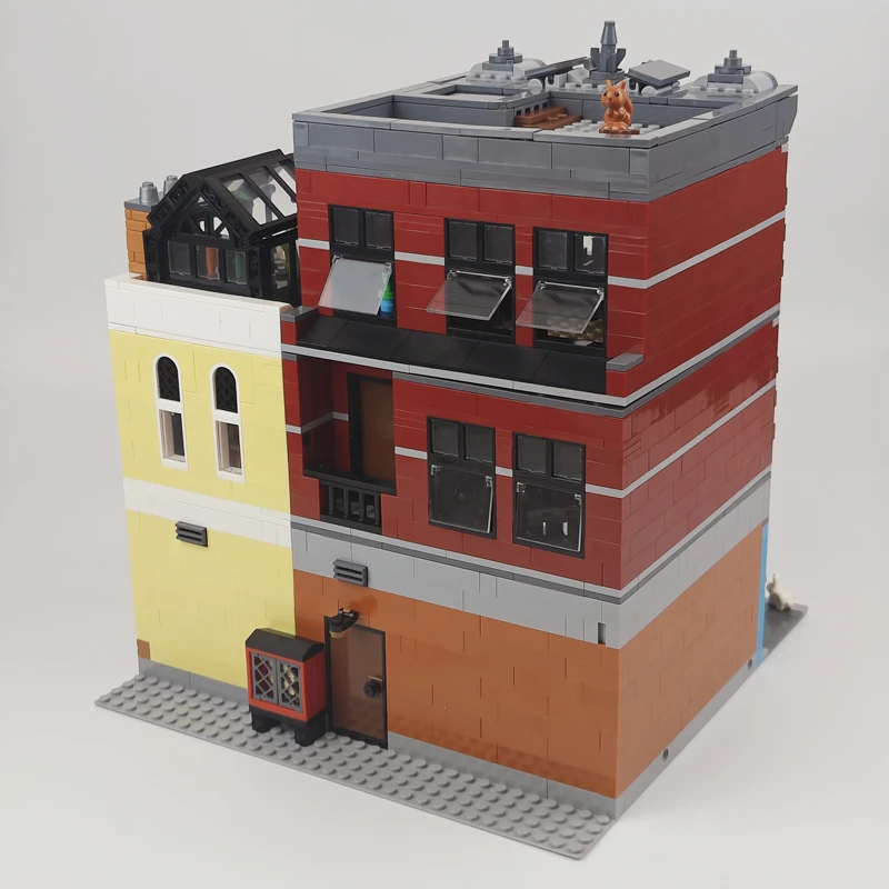 

Creative Jazz Club House Model Classic Street View Architecture Toys Building Blocks High Quality Bricks 10312 Christmas Gifts