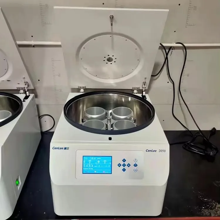 Hot Sale High Speed Centrifuge Swing Rotor 4x500ml Bench Top Blood Centrifuge Machine Laboratory Equipment