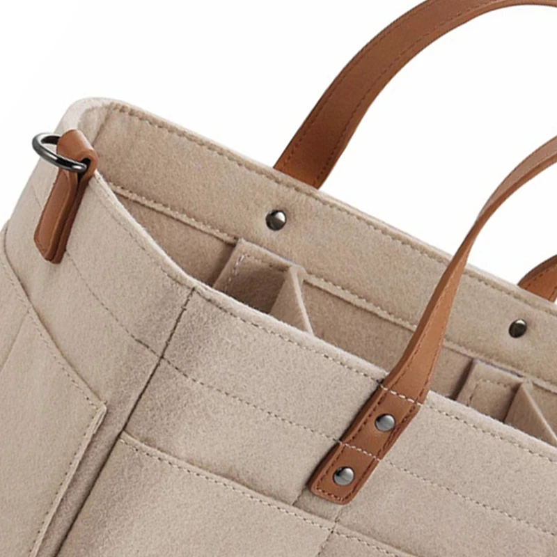 Детский фетровый органайзер для хранения, корзина для детских подгузников, сумка для детских подгузников с ручкой, переноска для хранения подгузников для детей A