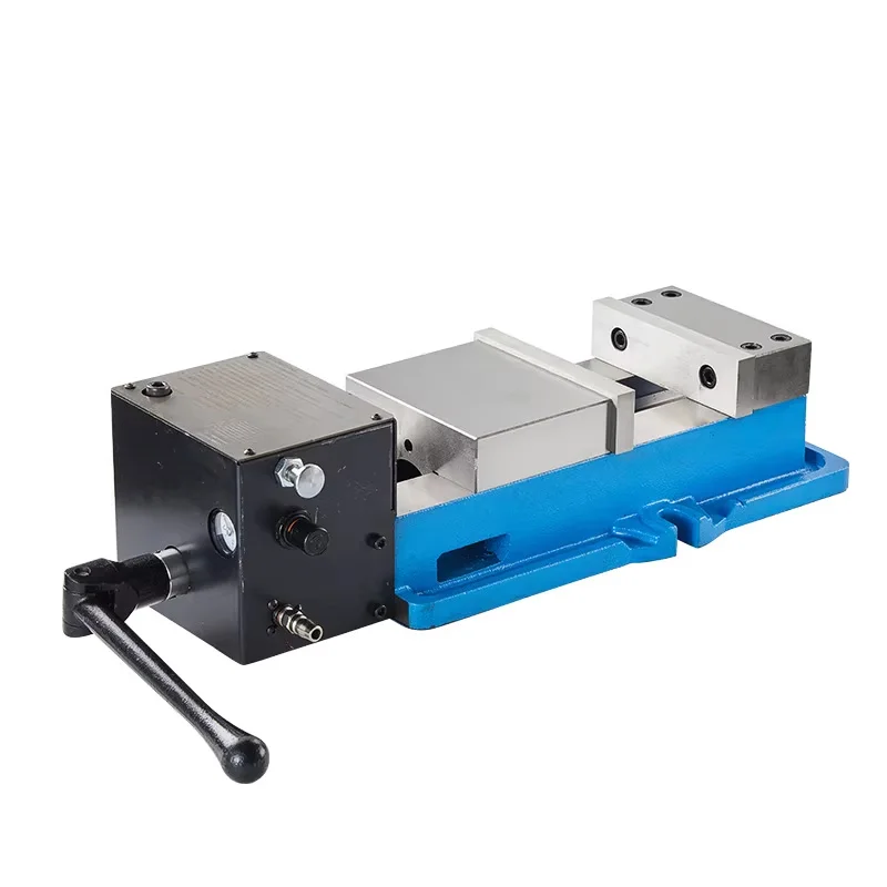 Pneumatic Hydraulic Vise Solid Parallel Jaw Vise Precision Vise Machine Tool CNC Heavy-Duty Milling Machine Parallel Jaw
