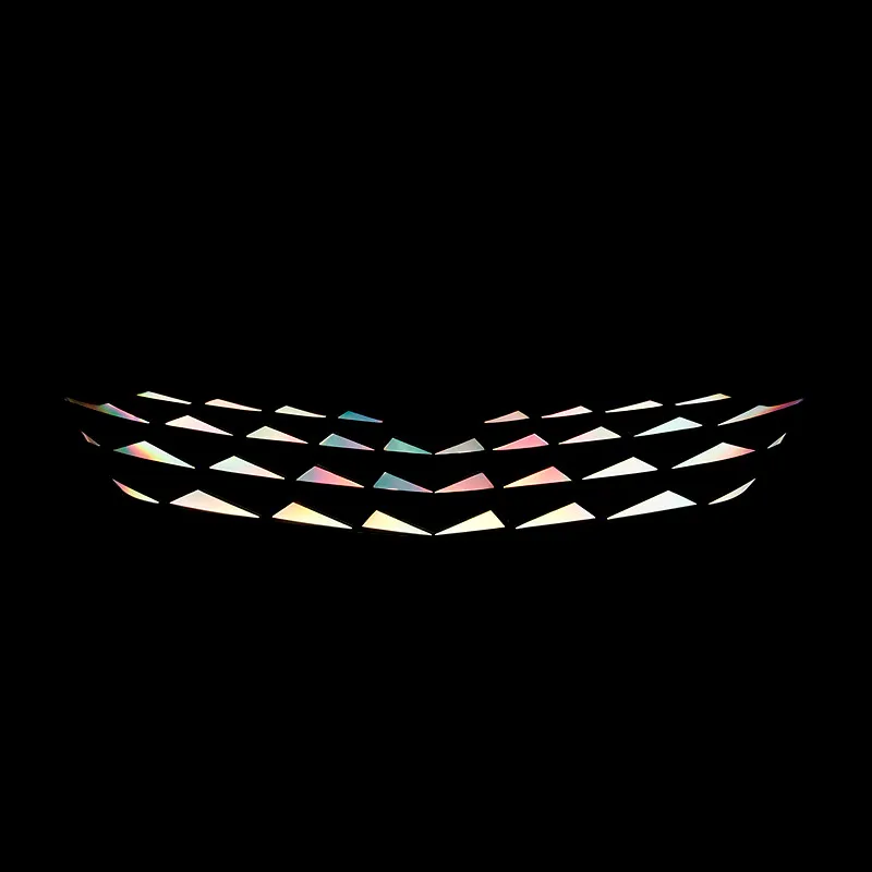 

PVC Car Front Hood Grille Decorative Grill Mesh Trim Sticker Covers For Geely Cityray Exterior Stylings Product Accessories 2024