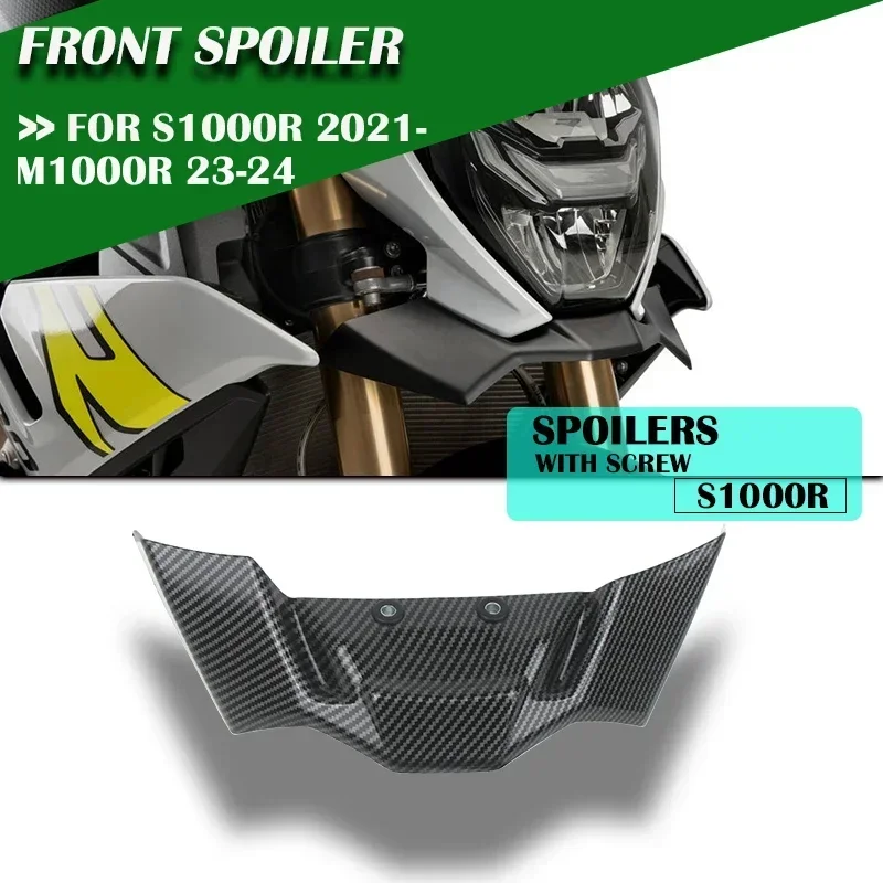 Motorcycle For BMW S1000R 2021 2022 2023 S 1000 R S1000 R Wing Fairing Downforce Naked Front Aerodynamic Spoiler Winglet New
