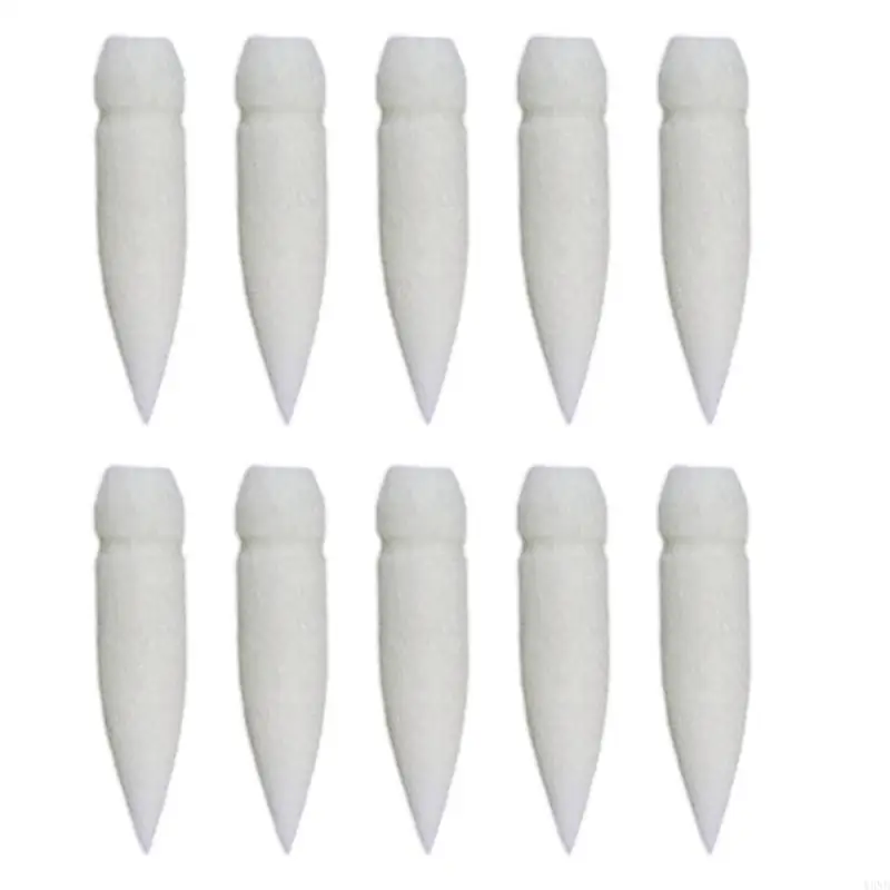 

10Pcs Liquid Acrylic Marker Replacement Tip Soft Nylon Bristles Brush Tip 1mm-4mm Line Wide for Art Drawing Coloring Y3ND