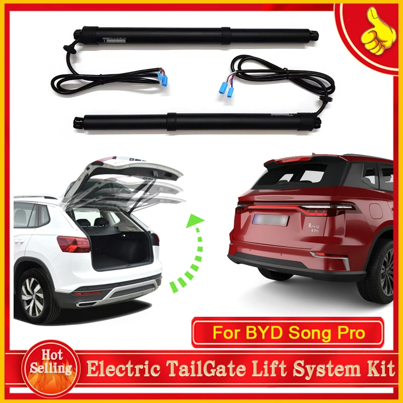 

For BYD Song Pro 2019~2024 Car Auto Electric Tailgate Opener Vehicle Power Rear Door Liftgate Automotive Modification Parts