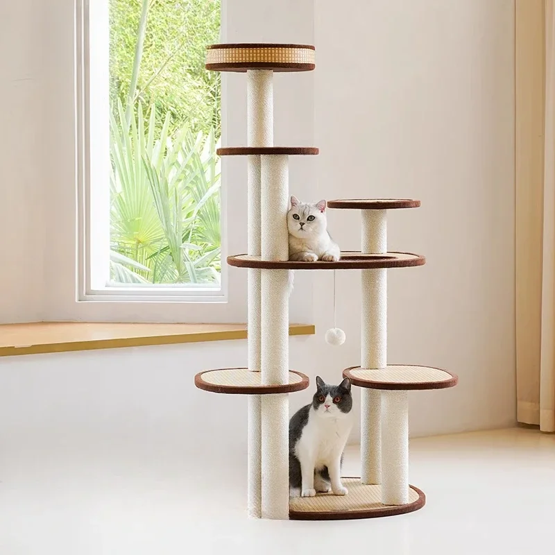 

Cat climbing frame cooling cat scratching column