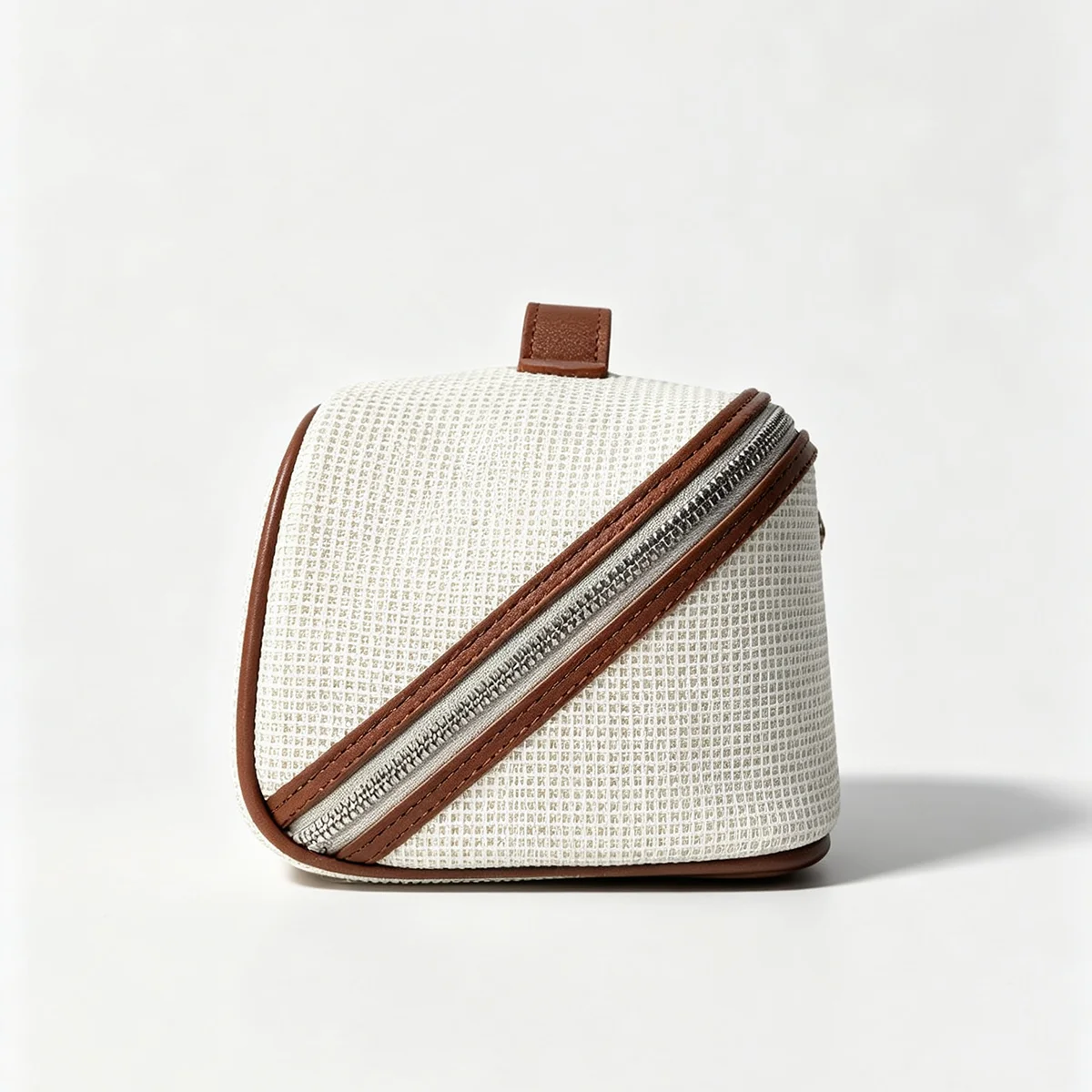 Neue Damen-Kosmetiktasche aus Canvas, hochwertigem Leder, große Reisehandtasche, Organizer, Damen-Toilettentasche, Luxustasche – Detail 16