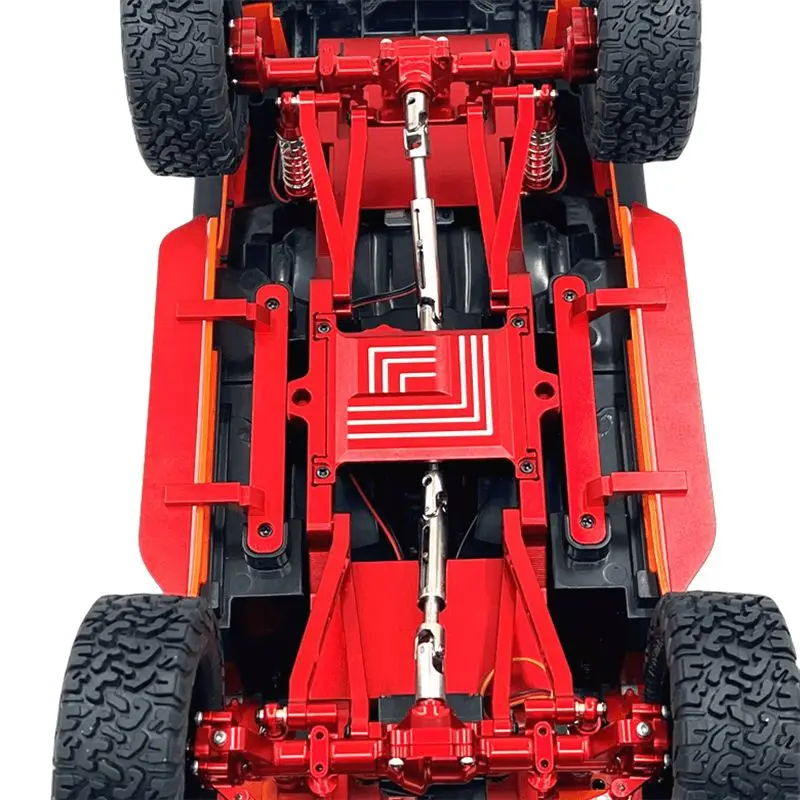 RC Mangniu 1/12 MN300 remote control car modification, comprehensive upgrade, metal upgrade, large beam, wave box base spare par