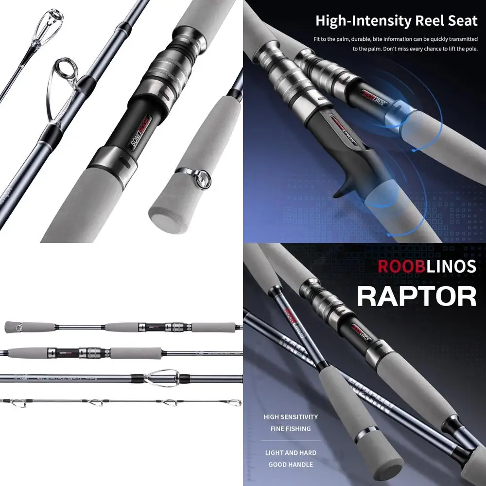 

Удочка для морской рыбалки, 6 футов, спиннинговая кастинг, 2-компонентная морская удочка из высокоуглеродистого волокна, легкая приманка для глубоководной лодки A