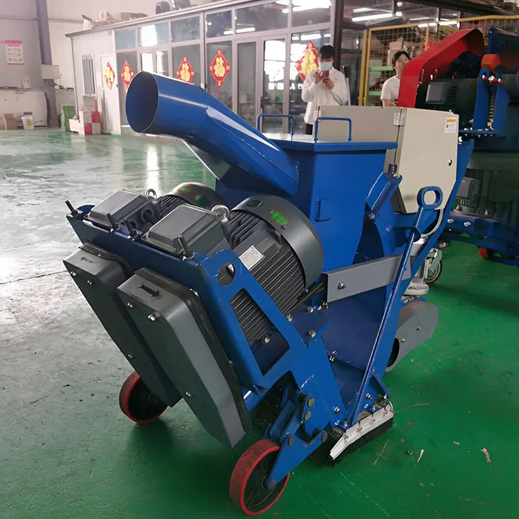 Factory Direct Surface Shot Blasting Machine for Road Concrete Bridge Deck Roughening 10kW 1 Year Warranty
