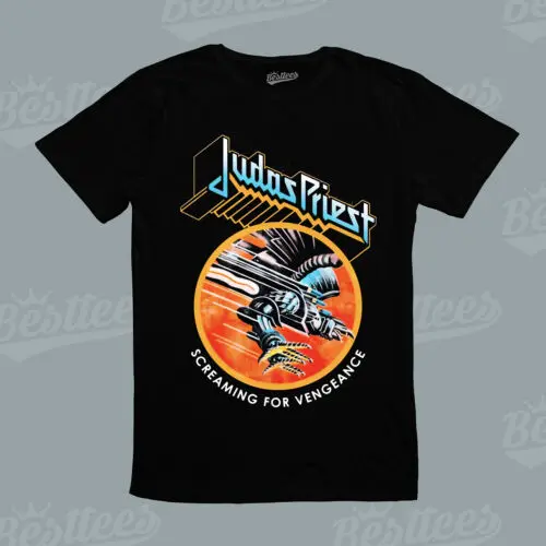 Unisex English Heavy Metal Judas Priest Music Band Rock n Roll T-Shirt