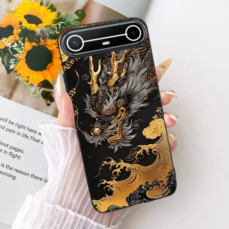 For Tecno Pova Slim 5G Case 2025 New Fashion Flower Bowknot Soft