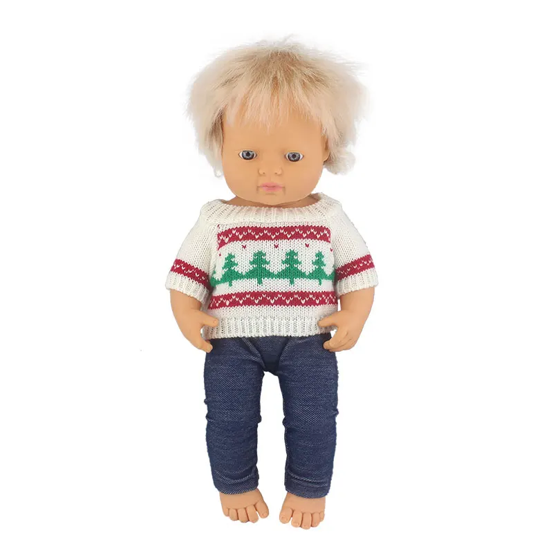 2022 New Sweater Suit Fit 15inch Minikane Doll and 38cm Miniland Doll ,Doll Clothes And Accessories