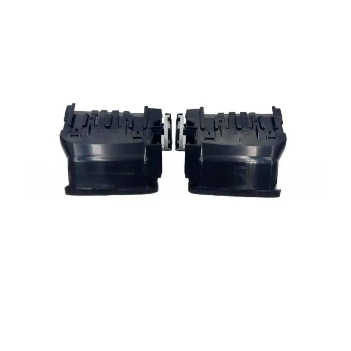 #44X (Black & Gray)1Pair Rear Air Vent Grille A/C Outlet 58860-60110 58860-60120 A,Automotive Parts & Accessories