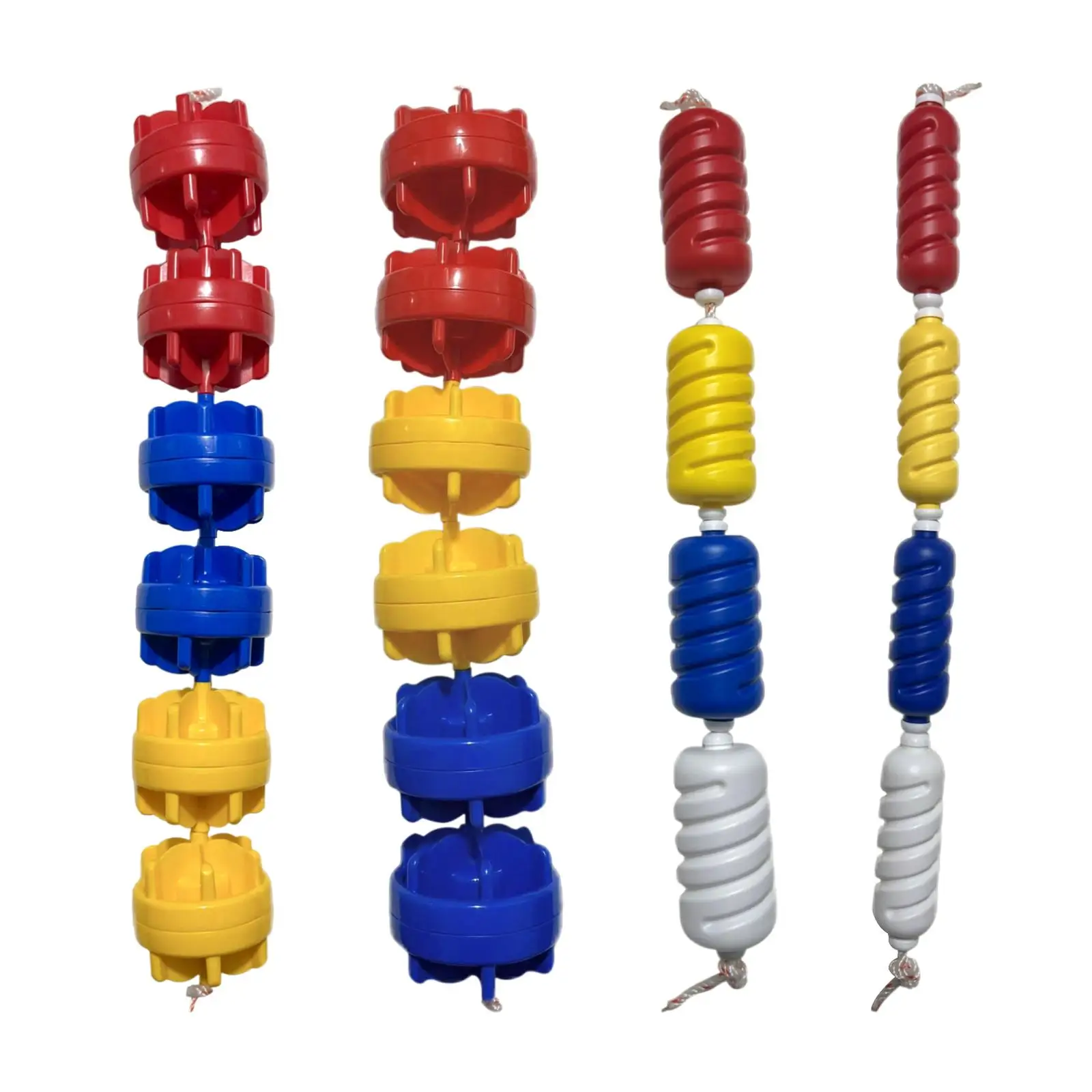 Pool Rope with 3 Color Float Buoys 1M Length Separating Depth Float Line