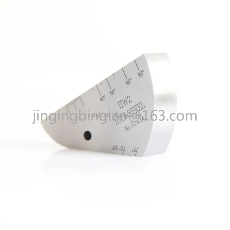 Standard ultrasonic test block IIW2 carbon steel calibration block V2 block