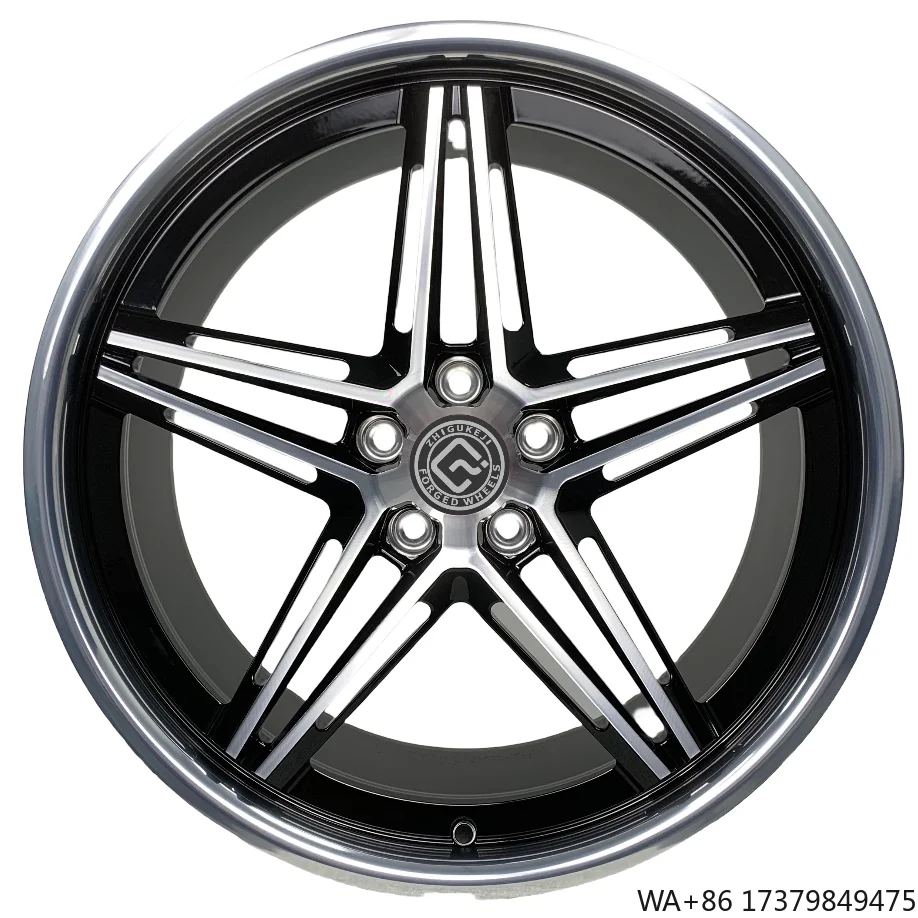 

Factory Direct Customized Forged Wheels Size 20x10 H/PCD 5X112 Gunmetal Grey with MachinedPolished Lip Passenger Car Wheels