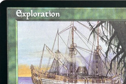 LK12 Deranged Hermit Earthcraft Exploration Worldly Tutor Three Visits Sylvan Library Hochwertige TCG-Proxy-Karten (Black-Core) – Detail 3