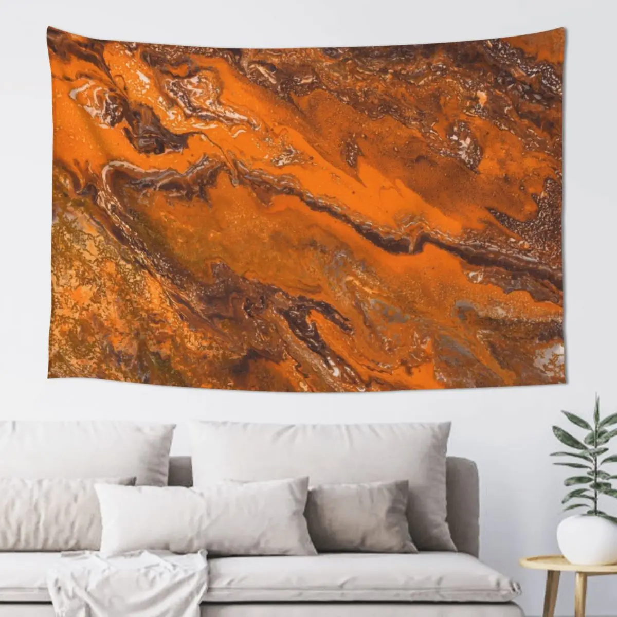 Amber Fire Tapestry Home Decoration Accessories Things To Decorate The Room Tapestry