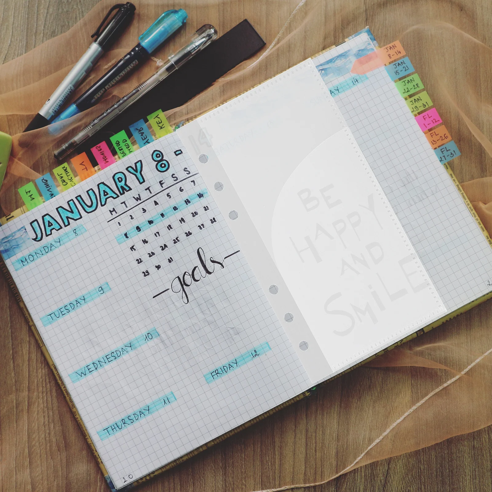 

5Pcs Budget Binder Inserts PP Material Portable Loose Leaf Budget Pocket Binder Accessories Cash Envelopes Organizer