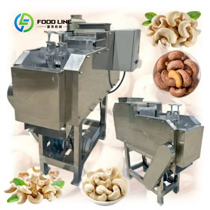 Automatic cashew processing machine Commercial cashew shelling machine