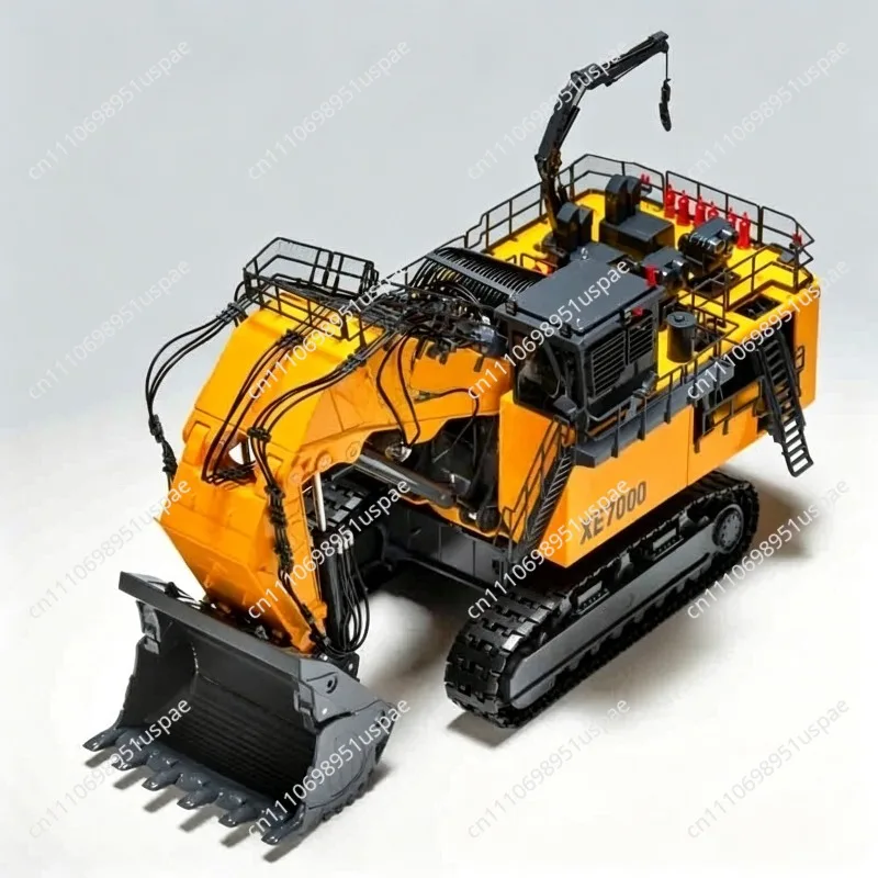 Mining excavator model mining machine zinc alloy metal 1/50 ratio gift for major customers XE7000