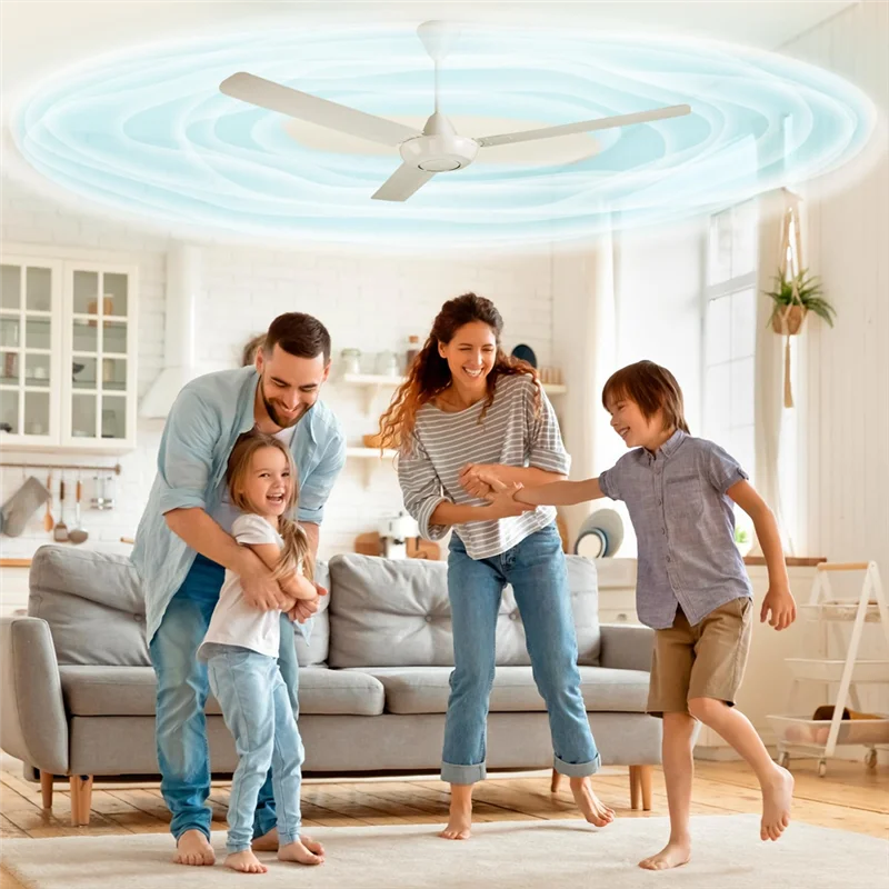Ceiling Fan Filters For Blades 5-Pack Set Air Filters With Activated Charcoal Odor Eliminator & Air Purifiers Easy Install