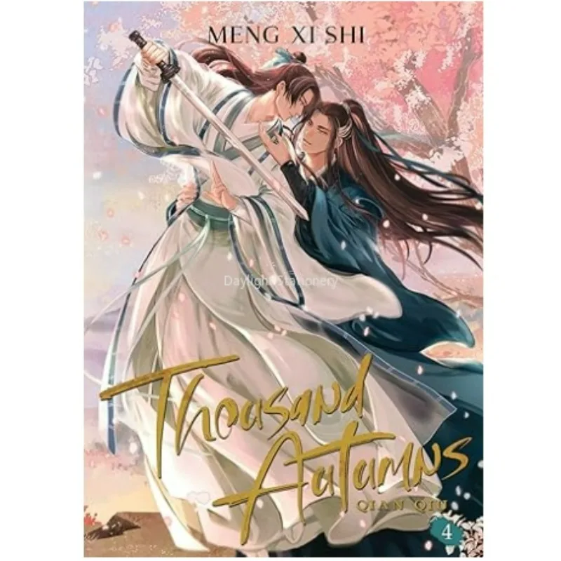 

Qian Qiu English Comic Novel Thousand Autumns Volume 1-4 English Version Of Ancient Chinese Romance Novels Manga Book