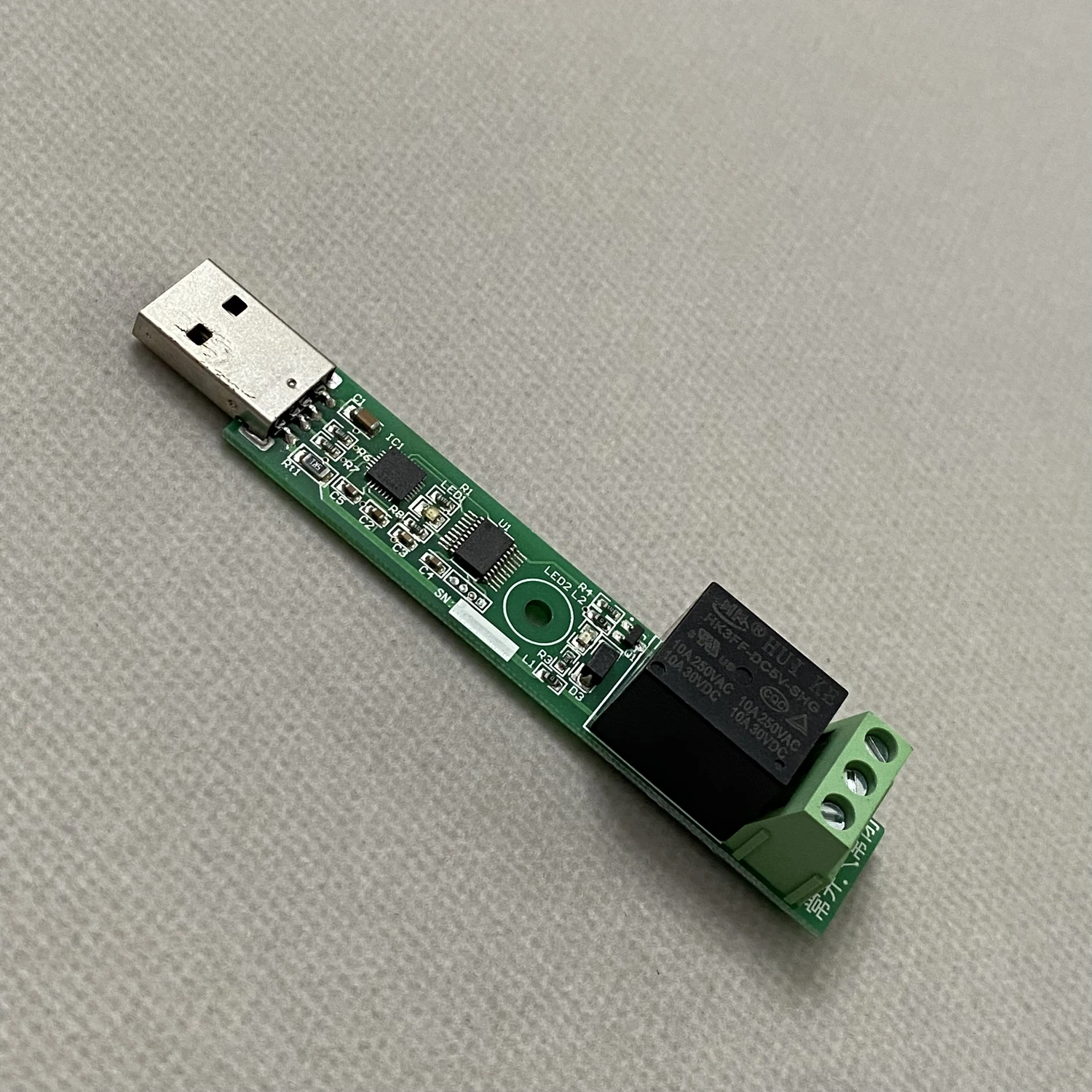 USB Relay Module PC Control Switch NC NO Support Modbus ASCII RTU