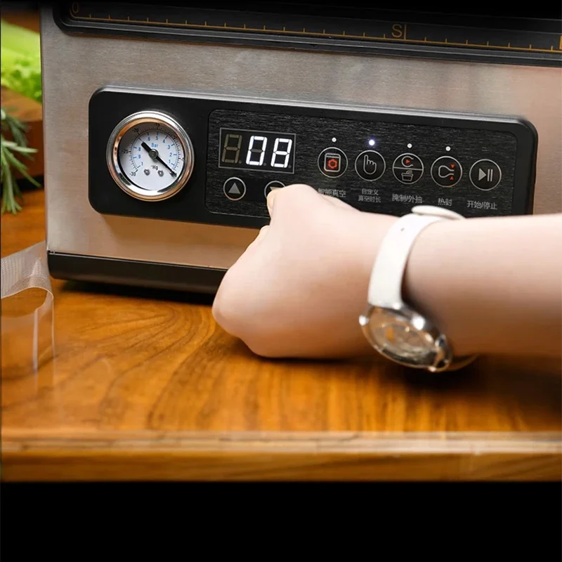 

Коммерческая вакуумная упаковочная машина Бытовая машина для упаковки пищевых продуктов не выбирает сумку для насоса жидкости -99 кПа