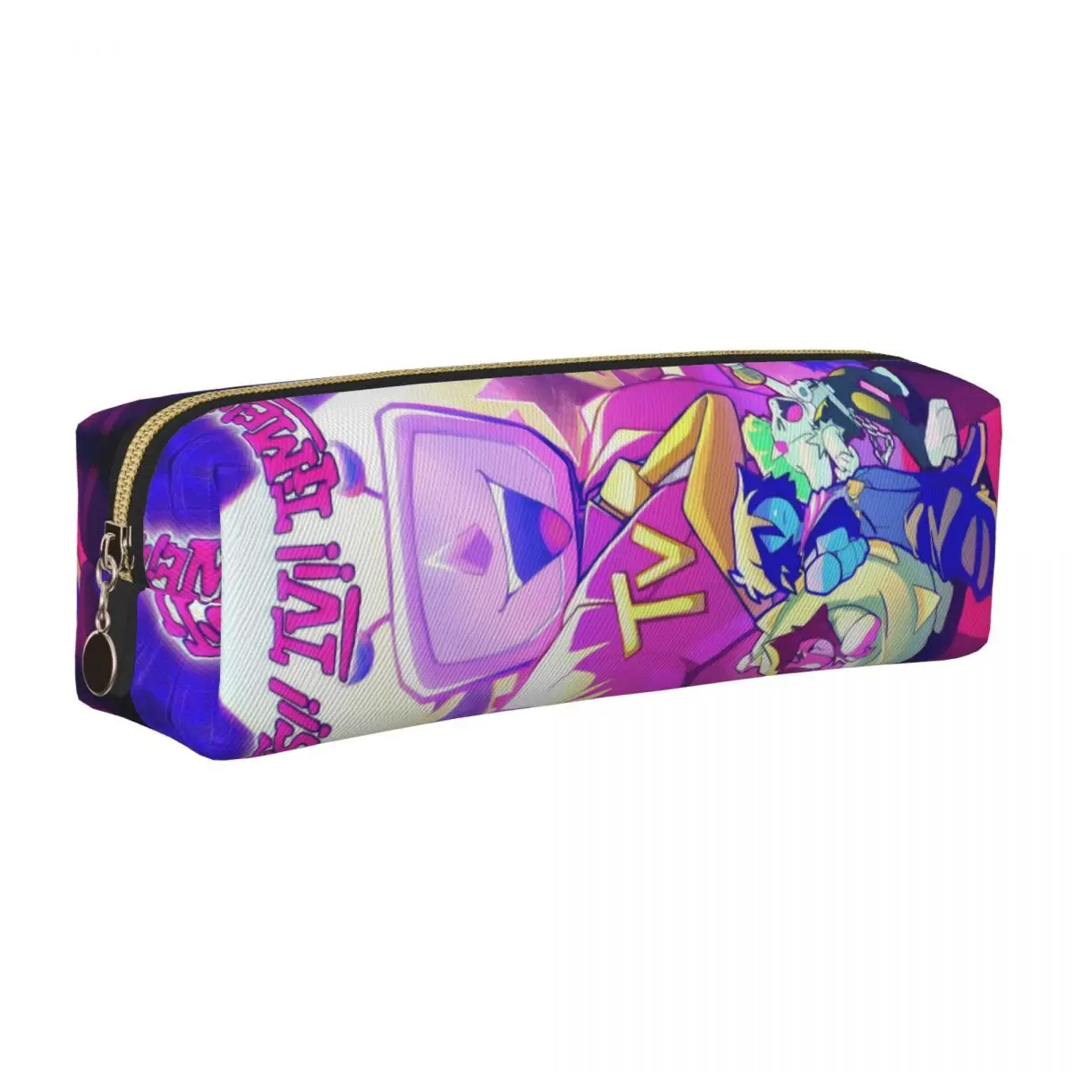 

Deltarune It's TV Time Pencil Cases Fashion Video Game Pen Box Bag Girls Boys Big Capacity School Supplies Cosmetic Pencil Pouch