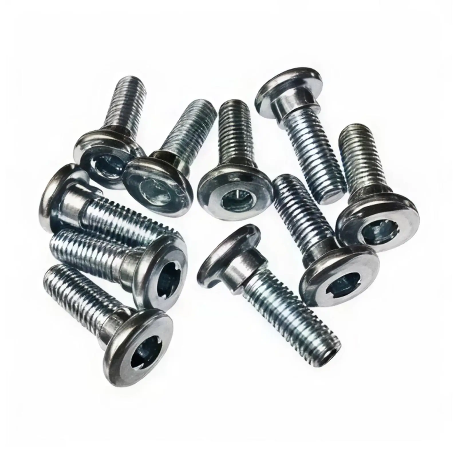 Bremsscheiben-Befestigungsschrauben M8x20mm Edelstahl Silberne Schrauben für Motorrad-Scheibenbremsen Upgrade-Teile