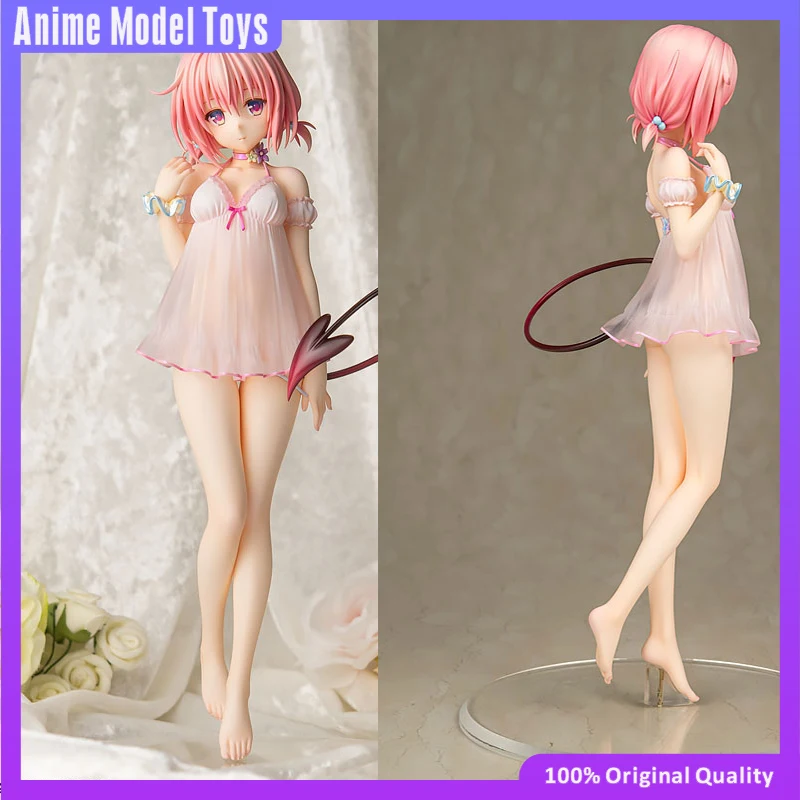 100% Genuine Original Momo Belia Deviluke Ver 1/6 H24cm  Anime Model Doll Toys Collection Gift