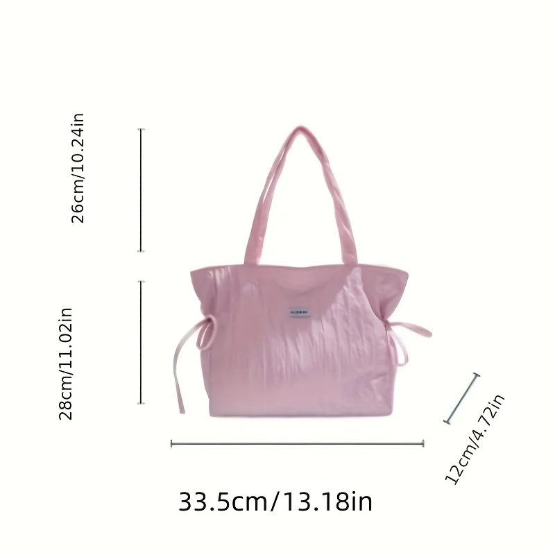 حقيبة يابانية، كبيرة وخفيفة الوزن. مثالية للتنقل والسفر والتسوق. متين مع جيوب متعددة.