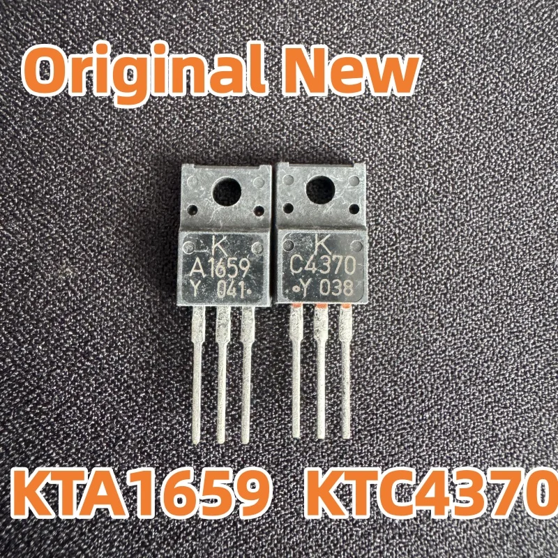 5 pairs brand new original genuine KTA1659 KTC4370 2SA1659 2SC4370 A1659 C4370