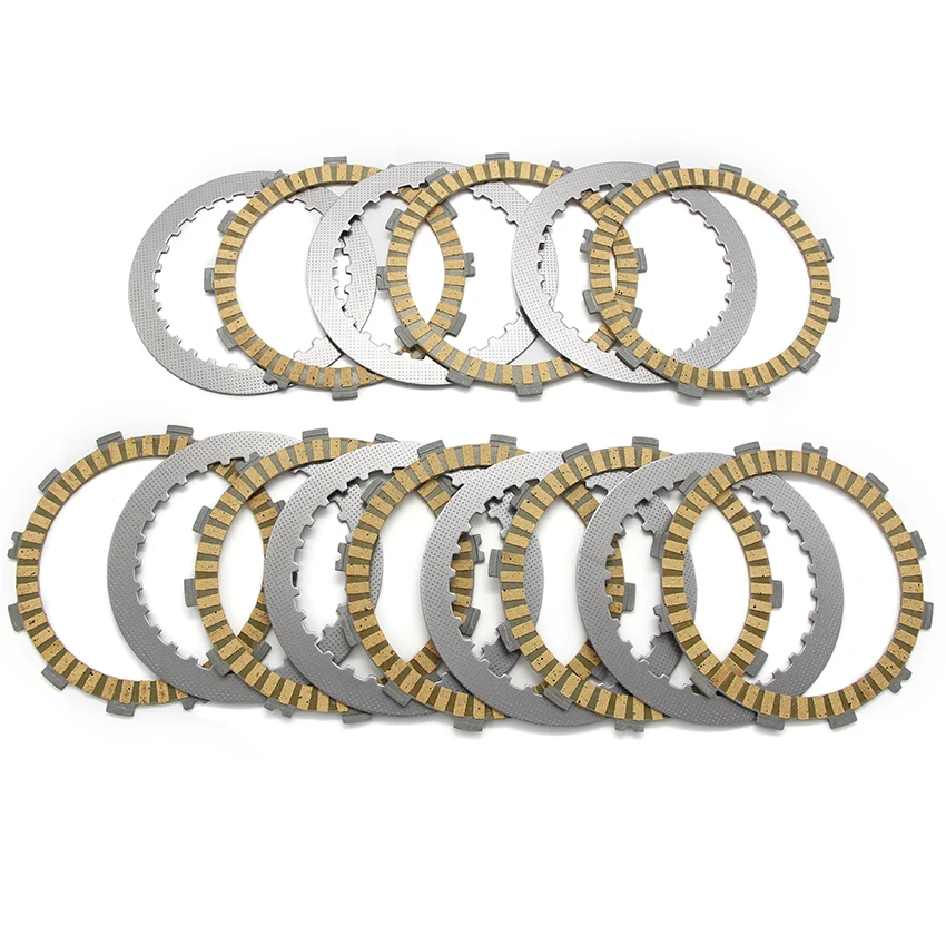 Clutch Plate Disc Set Friction For Honda CRF450R R6/R7/R8 CRF450X CRF450 XRL OEM:22201-MEB-670/22201-MEN-A10 OEM:22321-KZ3-690