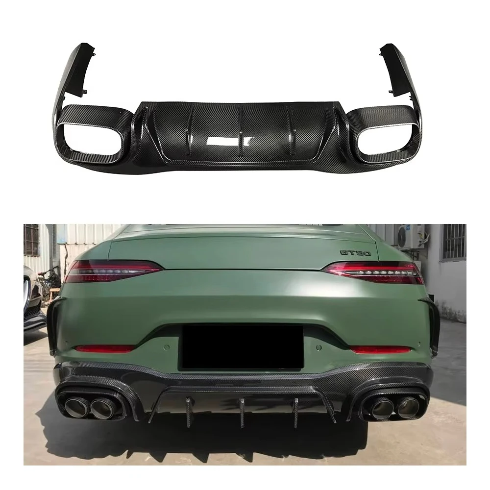 

Диффузор для заднего бампера из углеродного волокна для моделей AMG GT50 GT53 Полный обвес