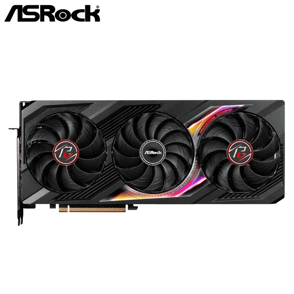 ASROCK New AMD Radeon RX 7900 XT RX7900XT 20GB Graphic Card Gaming 320-bit RX7900XTX Video Cards AMD GPU placa de video