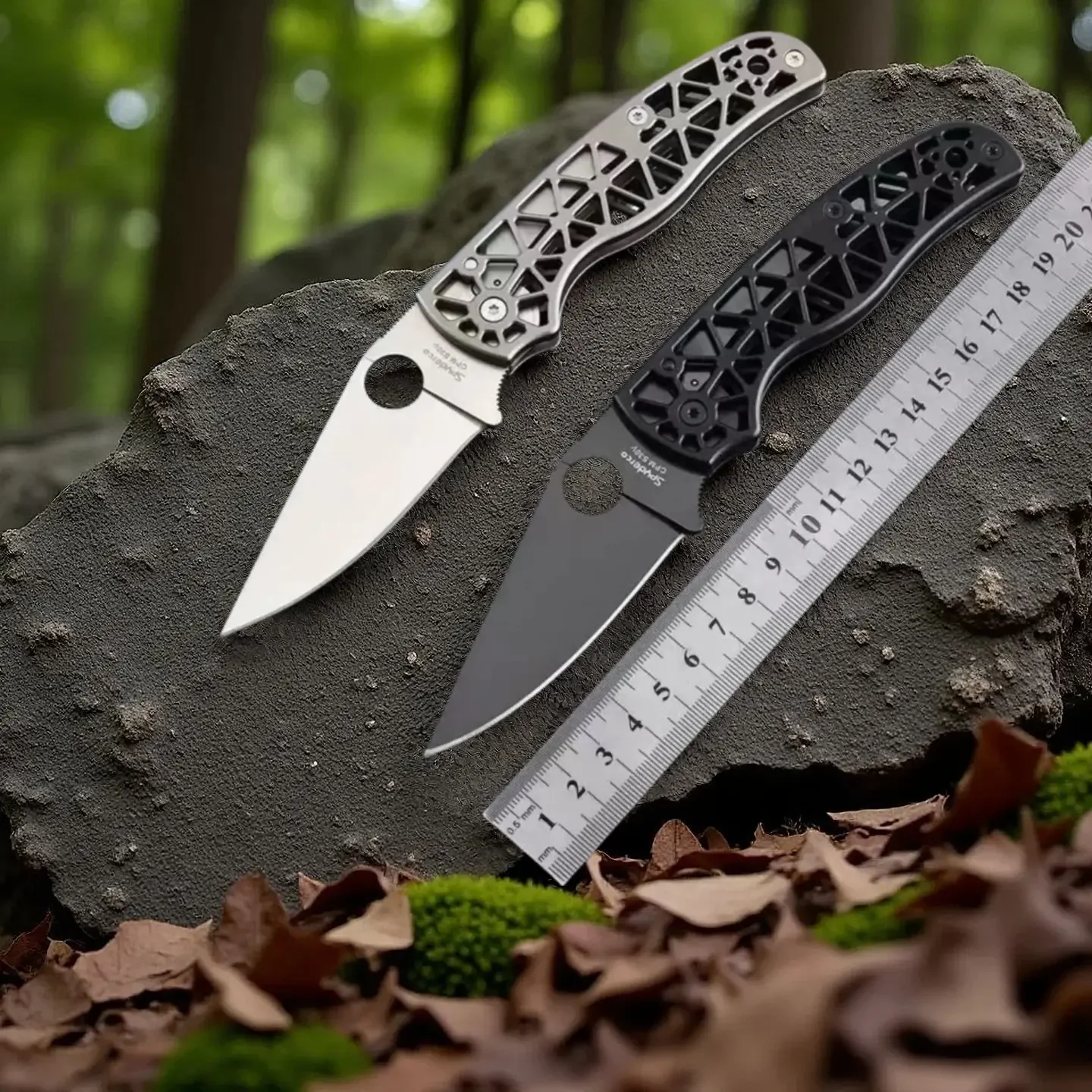 C266 folding knife EDC aluminum alloy handle outdoor camping mountaineering folding knife