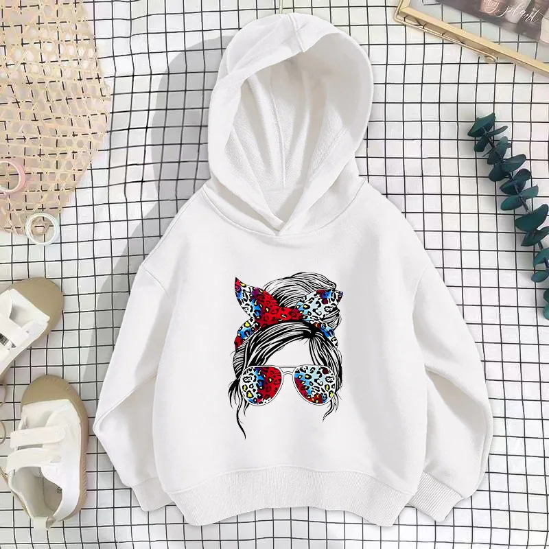 2026 New Cross-border Children's Hoodie with Long Sleeves and Drop Shoulder Design