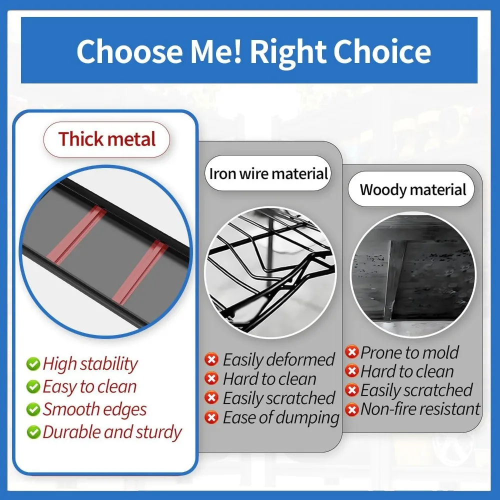 وحدات رفوف معدنية شديدة التحمل قابلة للتعديل مكونة من 5 طبقات للتخزين الصناعي - رفوف جراج بسعة 3500 رطلًا #3