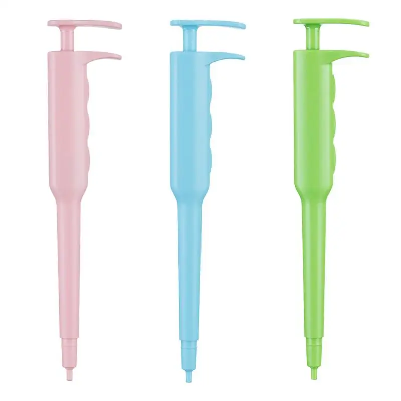 Pet medicine feeder Side grip press cat and dog medicine feeder Easy to carry can feed deworming tablets feeder Comfortable grip