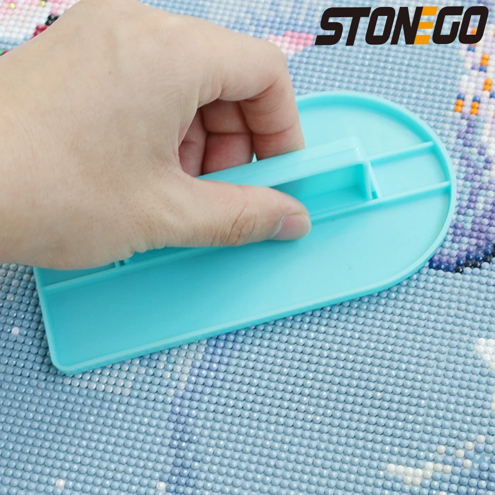 لوحة ضغط أداة الرسم الماسي 5D - ملحق فني DIY لسهولة الإمساك والالتصاق المتين لمشاريع الحرف اليدوية المنزلية