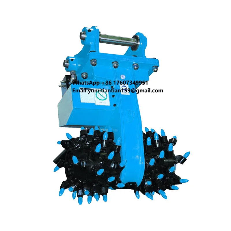 Robust Excavator-Integrated Milling Cutter for Stump Grinding and Land Clearing  Compact & Reliable