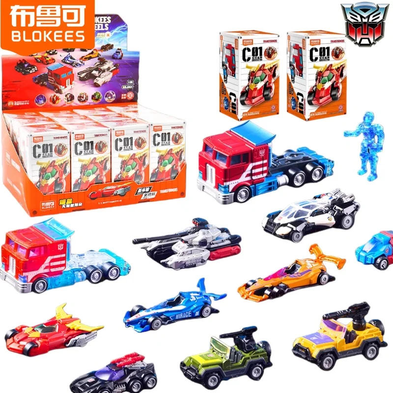 BLOKEES Transformers Building Block Car Autobots Leader C01 Robot Collect Handmade Toys Building Block Man Children Toy Gift
