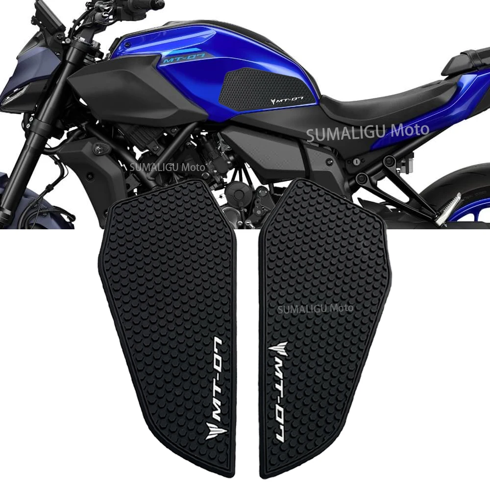 For Yamaha MT-07 MT07 SP 2025 motorcycles Accesorios Fuel Tank Sticker Decal Grip Pad Tank Pad Knee Pads
